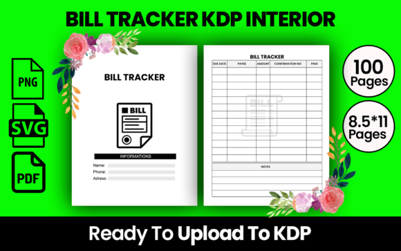 Download BILL TRACKER KDP INTERIOR - Premium Resources