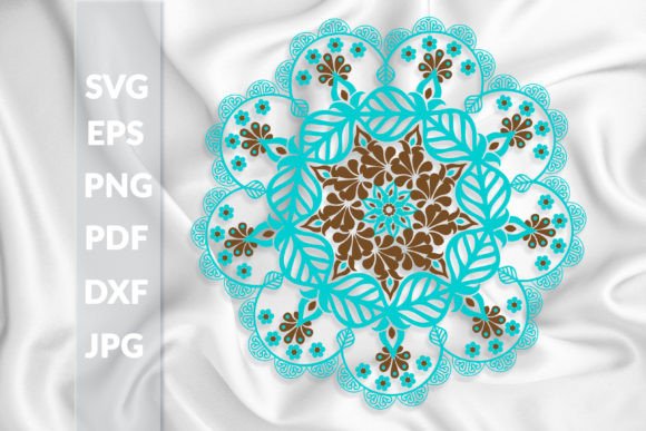 Download Vector Mandala Turquoise - Turquoise Collection