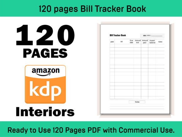 Download Bill Tracker Book Kdp Interior-09 - Premium Resources