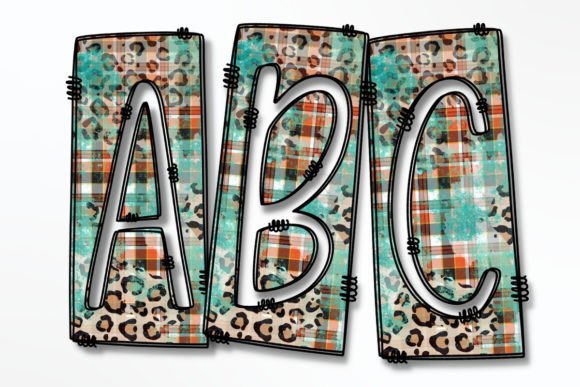 Download Plaid, Turquoise, Leopard Box Doodle PNG - Turquoise Collection
